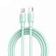 Кабель XO NB208A USB Type-C - Lightning (M/M), 1 м, Green (NB208A-TC-1-GR)