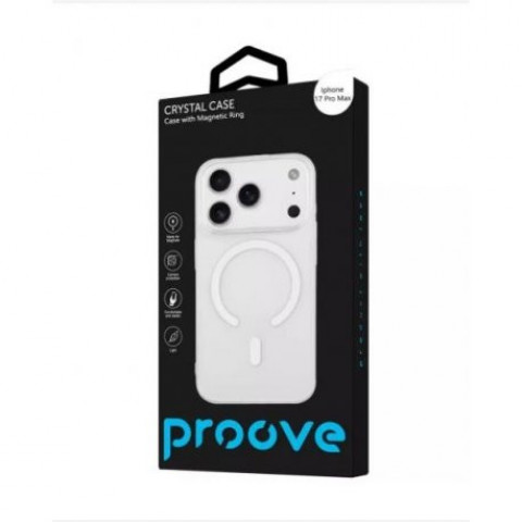 Чохол Proove Crystal Case with MagSafe для iPhone 17 Pro Deep Blue (PCCCIP17P062)