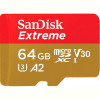 Карта пам`ятi MicroSDXC 64GB UHS-I/U3 Class 10 SanDisk Extreme R160/W60MB/s (SDSQXA2-064G-GN6GN)