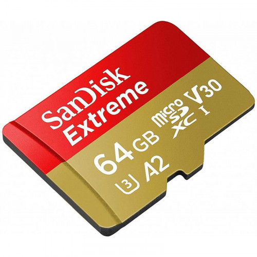 Карта пам`ятi MicroSDXC 64GB UHS-I/U3 Class 10 SanDisk Extreme R160/W60MB/s (SDSQXA2-064G-GN6GN)