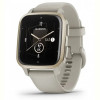 Смарт-годинник Garmin Venu Sq 2 Music Ivory/Peach Gold (010-02700-01)