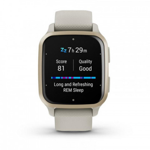 Смарт-годинник Garmin Venu Sq 2 Music Ivory/Peach Gold (010-02700-01)