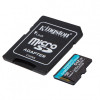 Карта пам`яті MicroSDXC 512GB UHS-I/U3 Class 10 Kingston Canvas Go! Plus R200/W160MB/s + SD-адаптер (SDCG4/512GB)