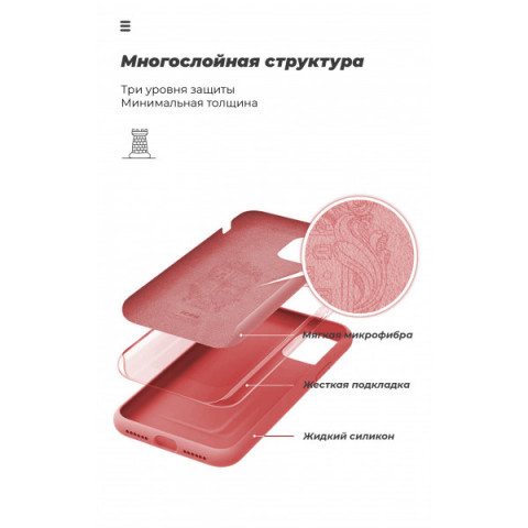 Чохол ArmorStandart ICON для Samsung A01 Core (A013) Camera cover Red (ARM57478)