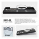 Чохол ArmorStandart BlackIcon Aramid Plain MagCase для Samsung S26 Ultra Black (ARM90166)