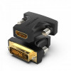 Адаптер Vention HDMI - DVI (DVI 24+1-HDMI 1.4) Black (AILB0)