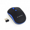 Мишка бездротова Gembird MUSW-4B-03-B Black/Blue USB