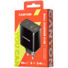 Мережевий зарядний пристрій Canyon 3xUSB with Smart IC Black (CNE-CHA08B)