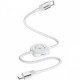 Кабель Proove Multi Charging Type-C to Type-C 60W white Купити в Україні