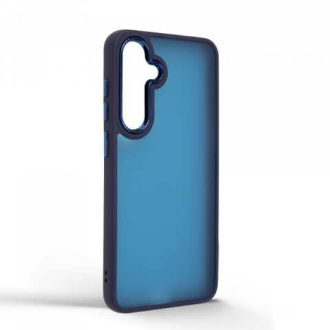 Чохол ArmorStandart Frame для Samsung S24 FE Dark Blue (ARM76912)