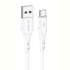 Кабель Foneng X81 1M Cable USB - USB-C 2.1A 1м White (X81-CA-TC)