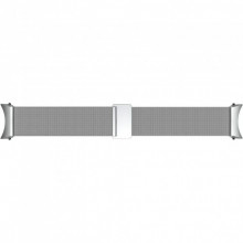 Ремінець Samsung Milanese Band для Samsung Galaxy (20mm, S/M) / Watch 4 / Watch 5 / Watch 6 Silver (GP-TYR860SAASU)
