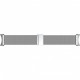 Ремінець Samsung Milanese Band для Samsung Galaxy (20mm, S/M) / Watch 4 / Watch 5 / Watch 6 Silver (GP-TYR860SAASU)