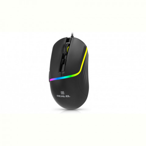 Миша REAL-EL RM-530 Black