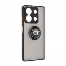 Чохол ArmorStandart Frosted Matte Ring для Xiaomi Redmi Note 13 5G Black (ARM72721)