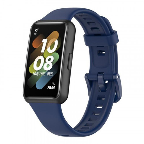 Силіконовий ремінець BeCover для Huawei Band 7/Honor Band 7 Deep Blue (709460)