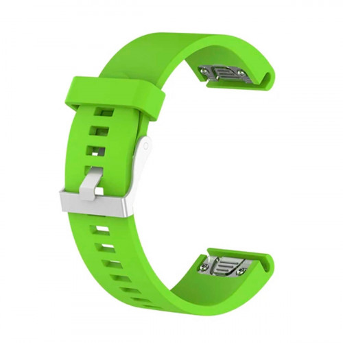 Ремінець для Garmin QuickFit 20 Smooth Silicone Band Green (QF20-SMSB-GRN)