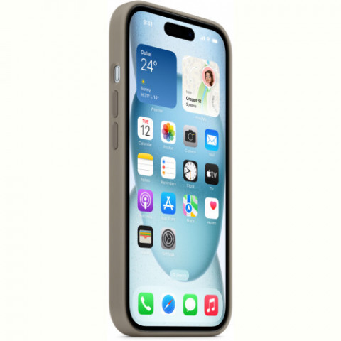 Чохол-накладка Apple Silicone Case with MagSafe для Apple iPhone 15 Black (MT0J3)
