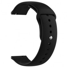 Ремінець ArmorStandart Silicone Watch Strap 20mm Black (ARM60350)