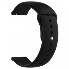 Ремінець ArmorStandart Silicone Watch Strap 20mm Black (ARM60350)