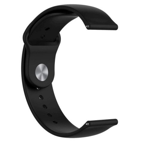 Ремінець ArmorStandart Silicone Watch Strap 20mm Black (ARM60350)