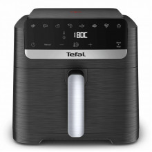 Мультипіч Tefal Easy Fry Mega Compact, 1700Вт, чаша-7.5л, сенсорне керув., 8 програм, пластик, чорний