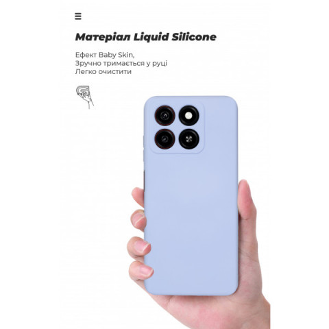 Чохол ArmorStandart ICON для ZTE Blade A35 4G / A55 4G Camera cover Lavender (ARM81527)