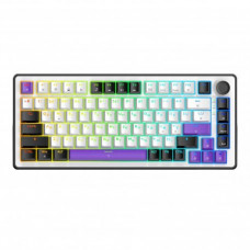 Клавіатура ігрова Hator Hellyberry HK75 White/Violet