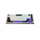 Клавіатура ігрова Hator Hellyberry HK75 White/Violet
