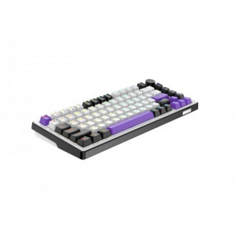 Клавіатура ігрова Hator Hellyberry HK75 White/Violet