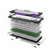 Клавіатура ігрова Hator Hellyberry HK75 White/Violet
