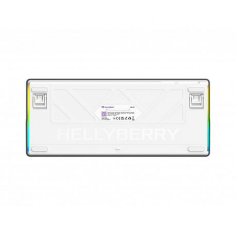 Клавіатура ігрова Hator Hellyberry HK75 White/Violet