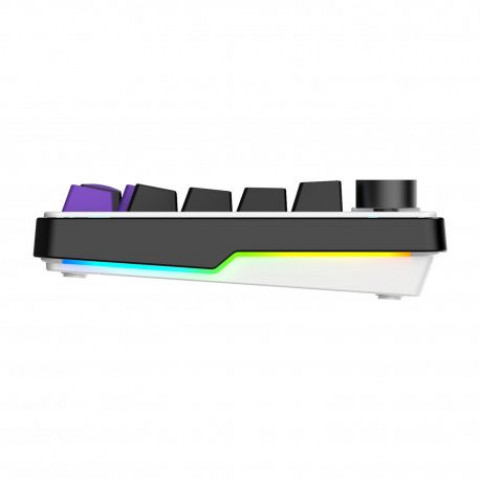 Клавіатура ігрова Hator Hellyberry HK75 White/Violet