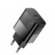 Мережевий зарядний пристрій Essager Travel Charger 20W USB-C Black (E20JSB1-SYTT1-T) + кабель USB Type-C