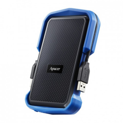 Зовнішній жорсткий диск 2.5" USB 2.0TB Apacer AC631 Black/Blue (AP2TBAC631U-1)