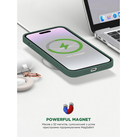 Чохол ArmorStandart ICON2 MagSafe для Apple iPhone 15 Plus Cypress (ARM72737)