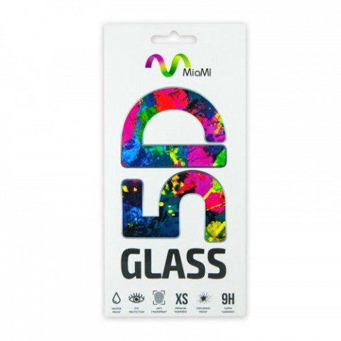 Захисне скло Miami для Samsung Galaxy A21 SM-A215 Black, 0.33mm, 5D (00000012583)