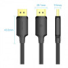 Кабель Vention DisplayPort - DisplayPort (M/M), 1.5 м, Black (HAKBG)