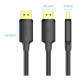 Кабель Vention DisplayPort - DisplayPort (M/M), 1.5 м, Black (HAKBG)