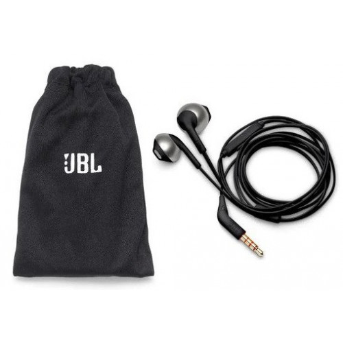 Навушники з мікрофоном JBL T205 Black (JBLT205BLK)