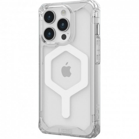 Чохол-накладка Urban Armor Gear Plyo Magsafe для Apple iPhone 15 Pro Ice/Rose Gold (114286114348)