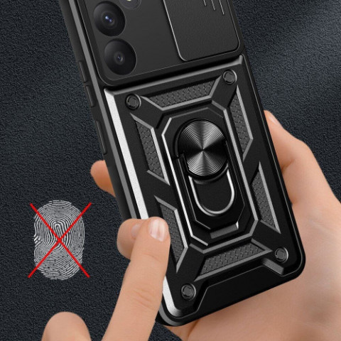 Чохол-накладка BeCover Military для Samsung Galaxy A55 5G SM-A556 Black (711018)