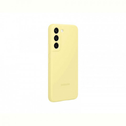 Чохол-накладка Samsung Silicone Cover для Samsung Galaxy S22 SM-S901 Butter Yellow (EF-PS901TYEGRU)