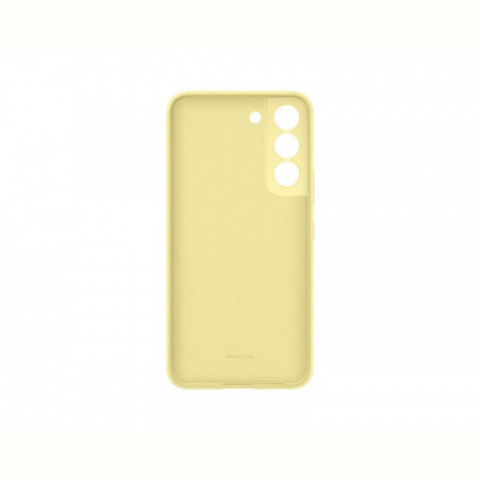 Чохол-накладка Samsung Silicone Cover для Samsung Galaxy S22 SM-S901 Butter Yellow (EF-PS901TYEGRU)