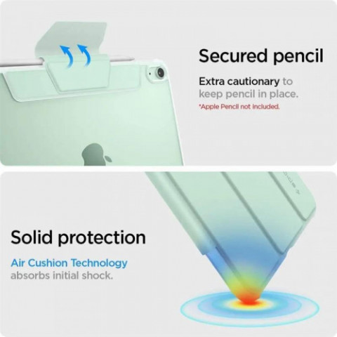 Чохол-книжка Spigen Ultra Hybrid Pro для Apple iPad Air 10.9" (2020 / 2022) Green (ACS02700)