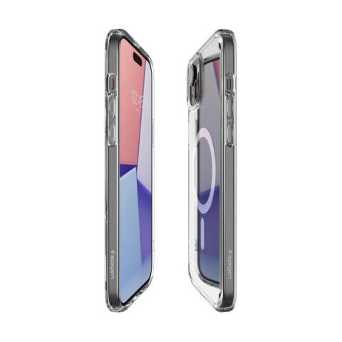 Чохол Spigen Ultra Hybrid MagSafe для iPhone 15 Plus White (ACS06660)