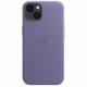 Чохол-накладка Apple Leather Case with MagSafe для Apple iPhone 13 Wisteria (MM163)