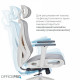 Крісло офісне Officepro Atlas OC630-W-LG-LG Купити в Україні