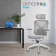 Крісло офісне Officepro Atlas OC630-W-LG-LG Купити в Україні