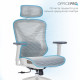 Крісло офісне Officepro Atlas OC630-W-LG-LG Купити в Україні